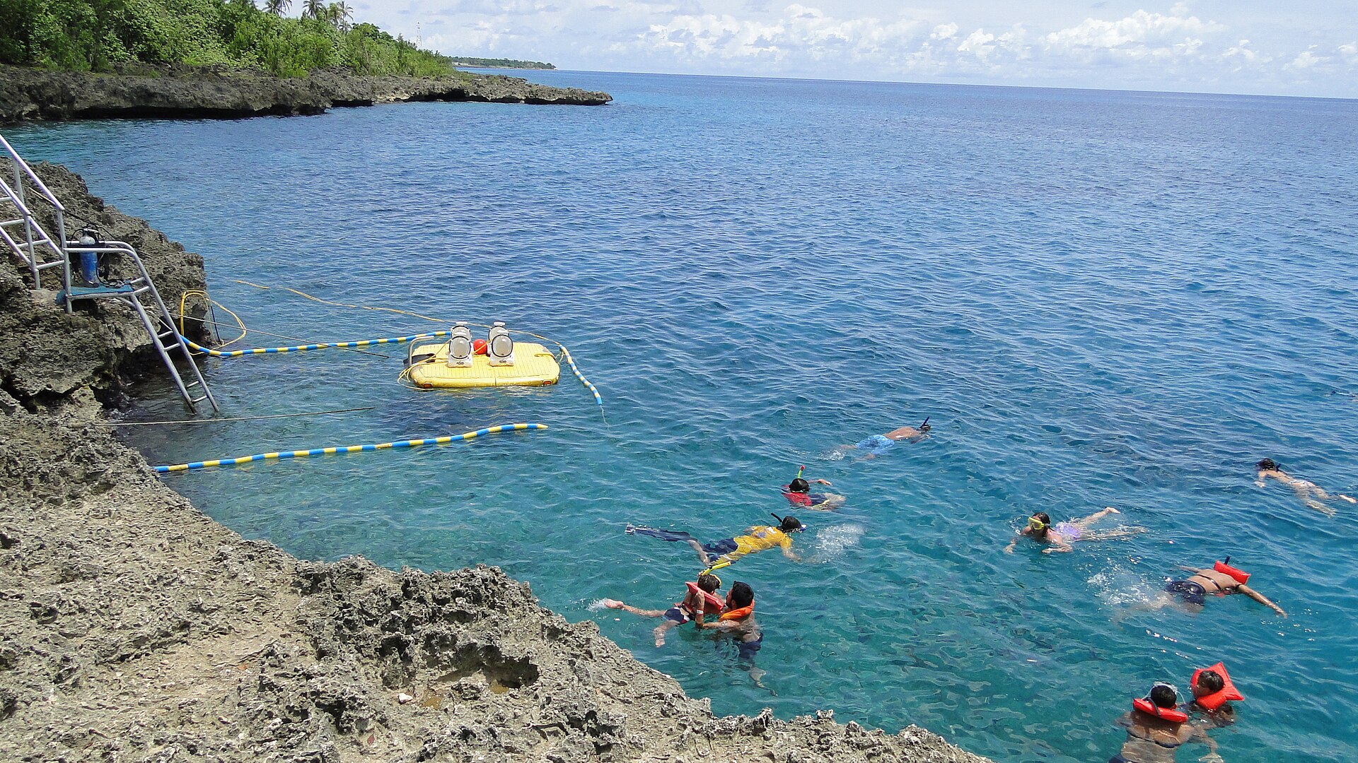Aguas cristalinas de San Andrés